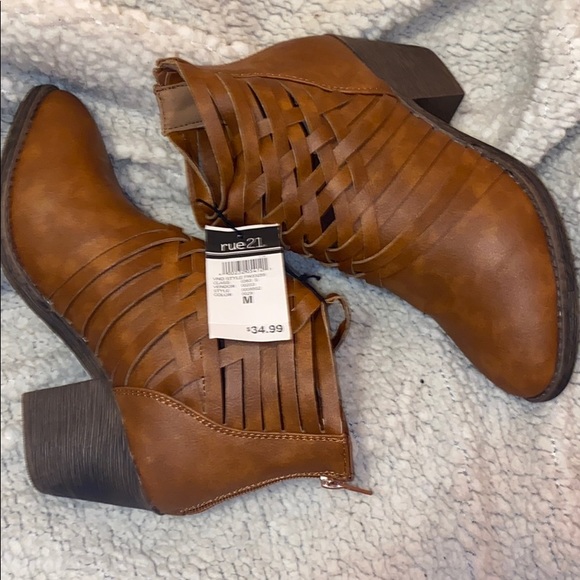 Rue21 Shoes - Brown ankle boots